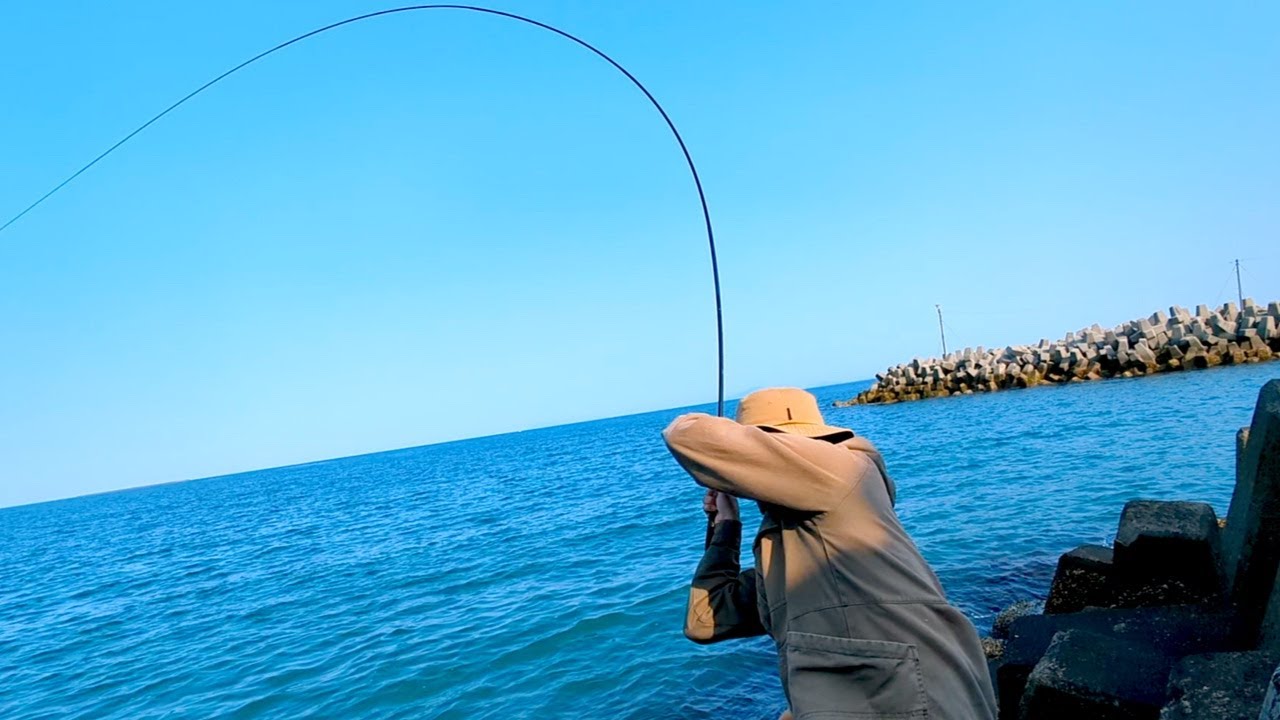 テトラからの「ヌカ切り釣り」色々釣れるぞ！【のべ竿クラブ】