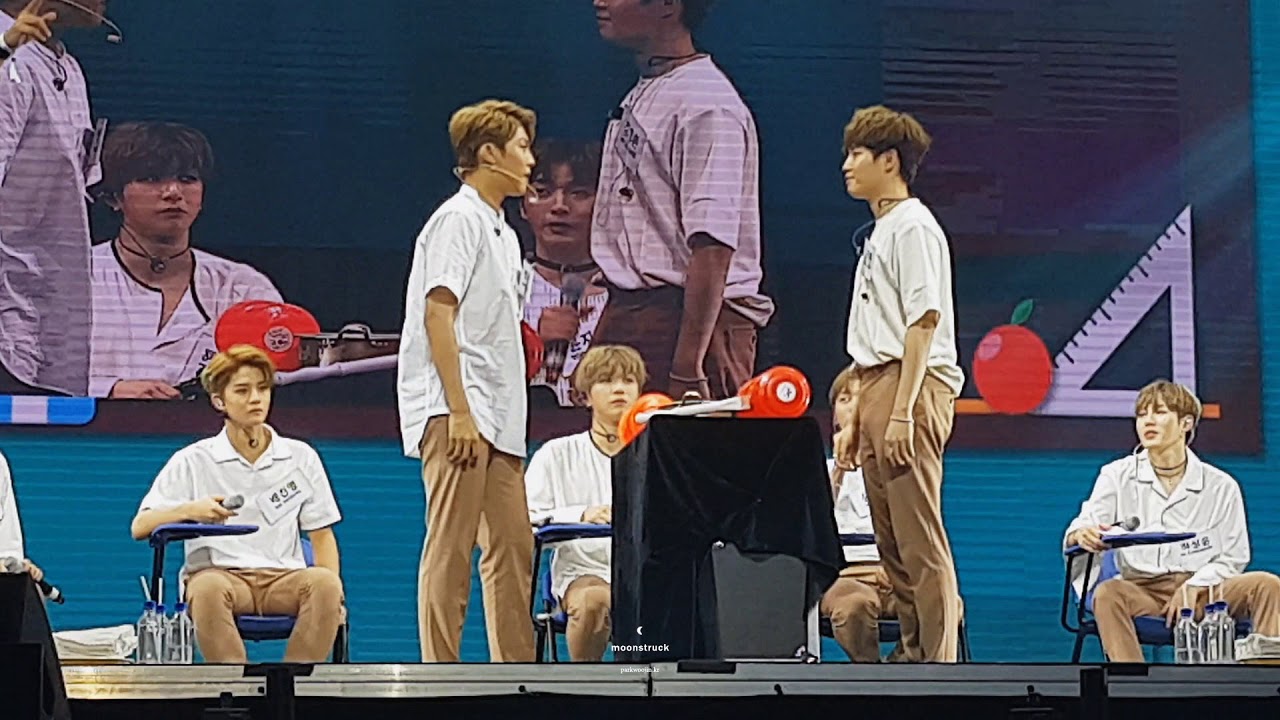 171013 마닐라팬미팅 엉망진창뿅망치대결 워너원 박우진 parkwoojin focus.