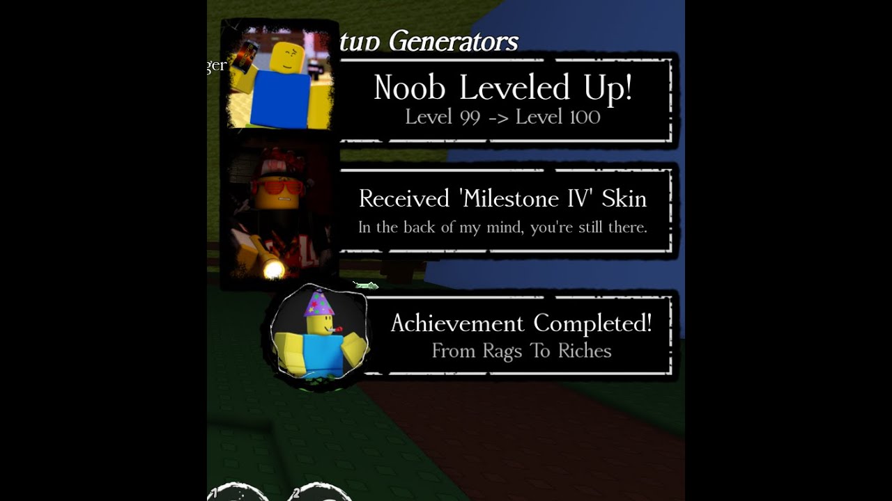 Getting lvl 100 on noob!
