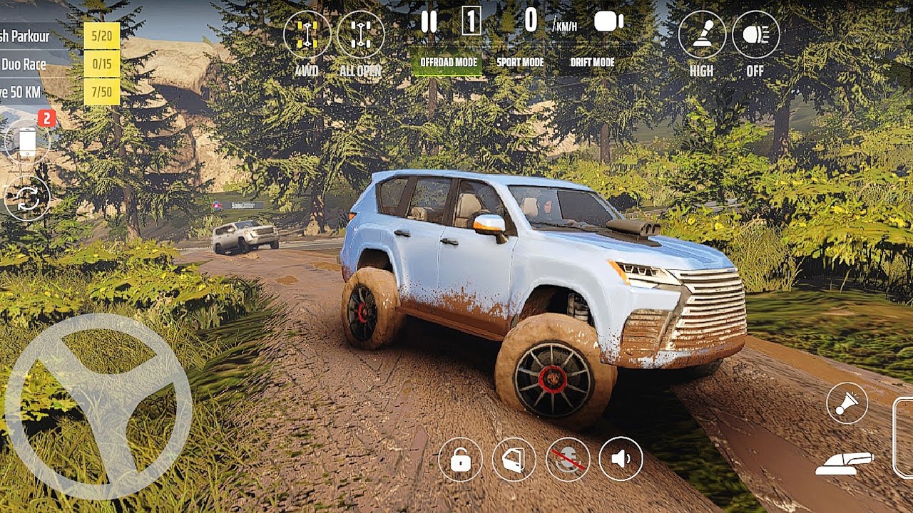 OFF - ROADING DRIVE LS600  CAR MUST WATCH