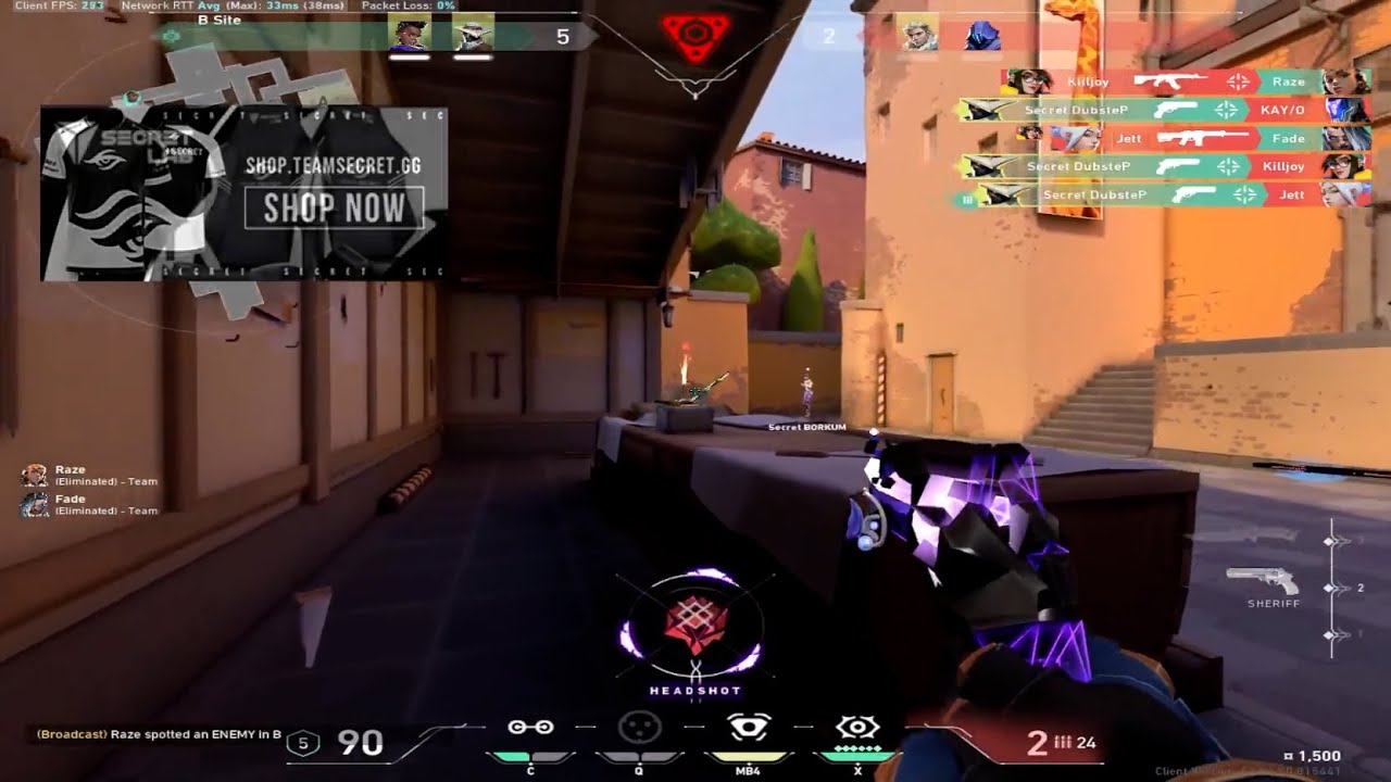 TS DubsteP Insane 5 Headshots Cypher Ace !! 😱😱