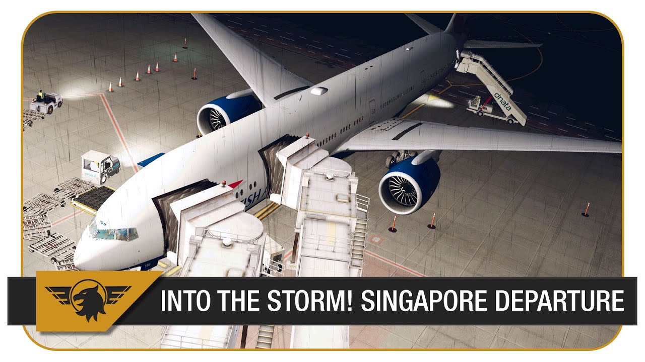 [P3D V4 60FPS] British Airways | BA16 | Singapore - Heathrow | Part 1