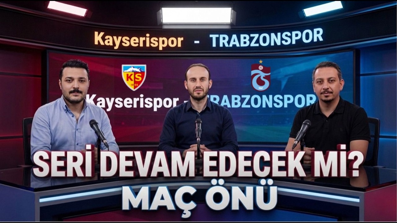 🟥🟦 FIRTINA KAYSERİ’DE! I Kayserispor –Trabzonspor I MAÇ ÖNÜ I LİGE DAİR SOHBET #trabzonspor #futbol