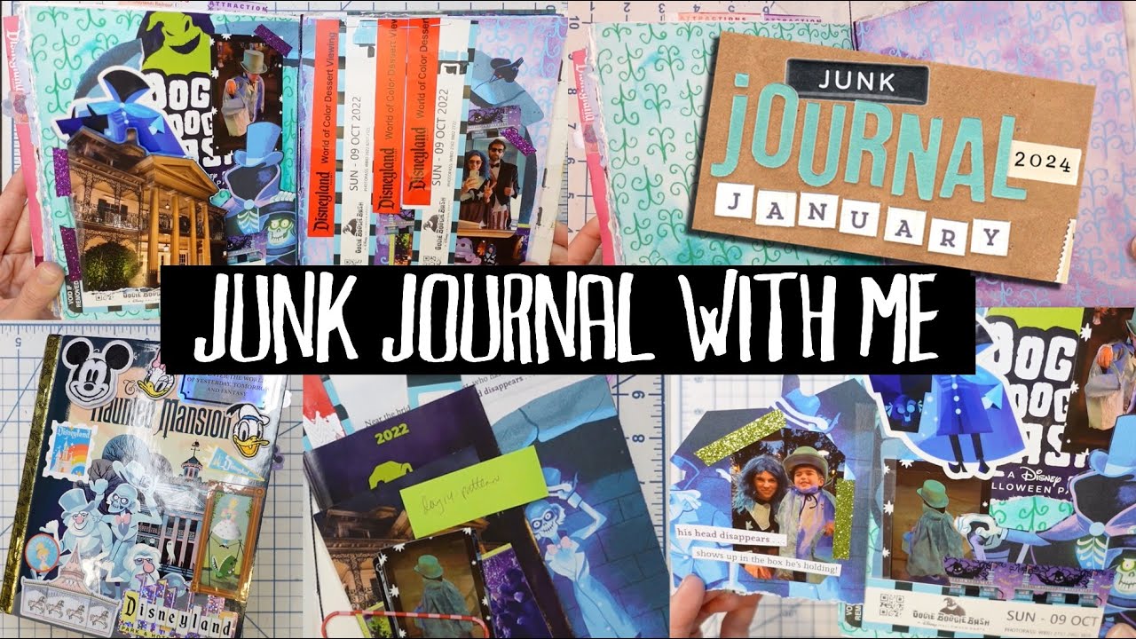 Junk Journal With Me (Disney edition!) 
