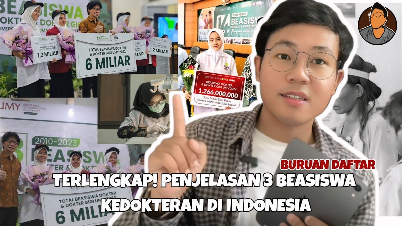 TERBESAR! Berikut 3 Beasiswa Kedokteran di Indonesia untuk Jadi Dokter