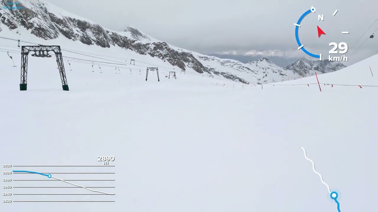 Kitzsteinhorn / Kaprun - Piste 1a 🔵 (18.05.2025)