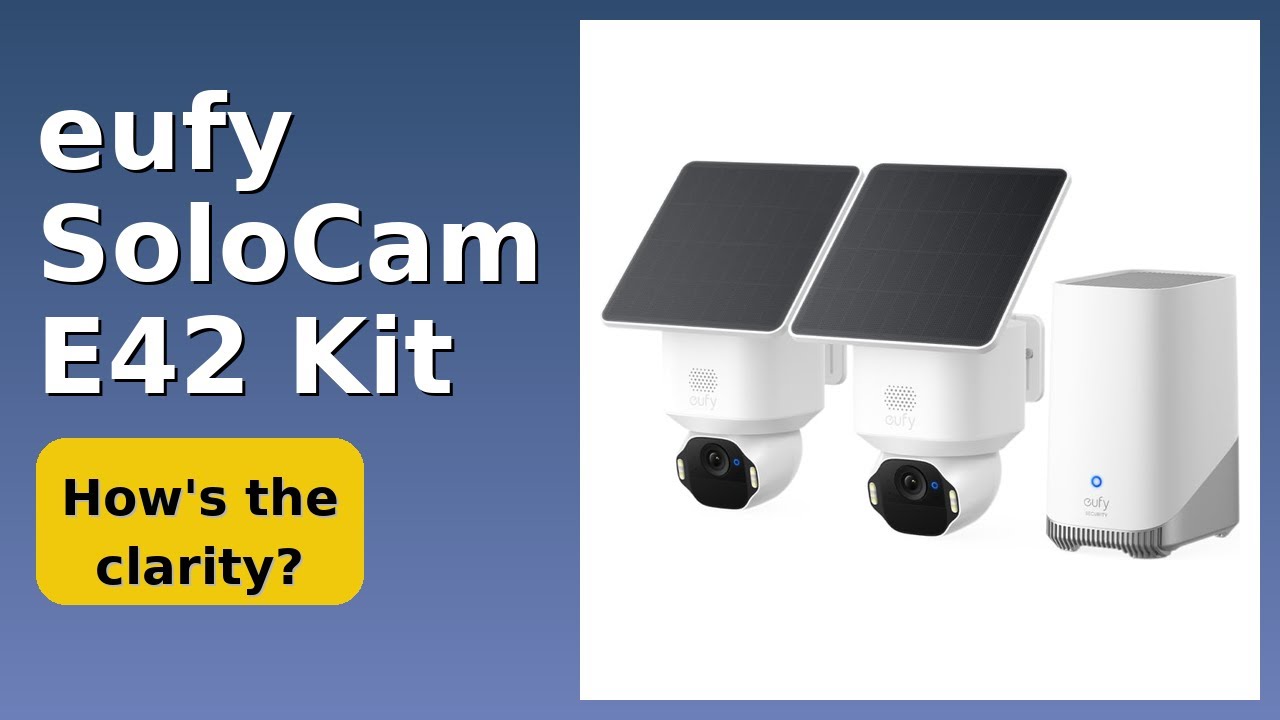 REVIEW (2026): eufy SoloCam E42 Kit. Features.