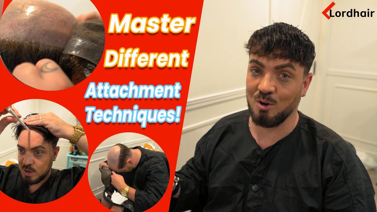 Hair System Tutorial: How to Attach a Hair System in Different Ways | Lordhair