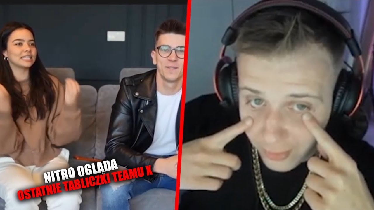 NITRO OGLĄDA OSTATNIE TABLICZKI TEAMU X 🤣🔥