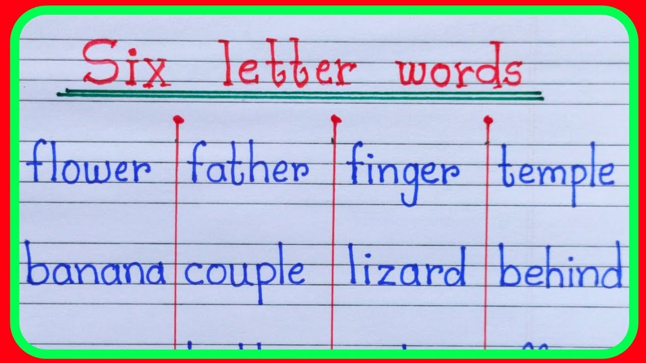 шестибуквенные слова |шестибуквенные слова на английском языке |шестибуквенные слова |шестибуквен...