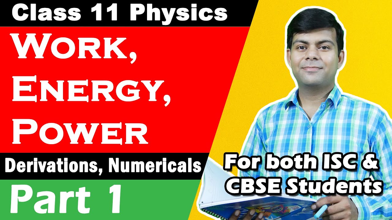 Work, Energy and Power Class 11 Physics | Part 1