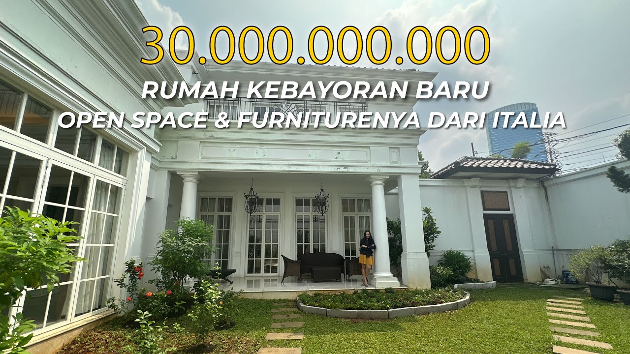 Rumah Mewah di Kebayoran Baru – Open Space Modern & Private Lift | Jakarta Selatan