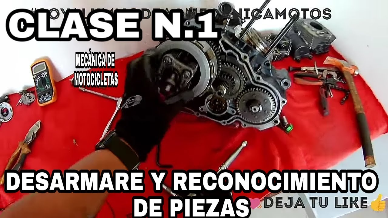 MECÁNICA de MOTOCICLETAS ,CURSO GRATUITOS CLASE N 1