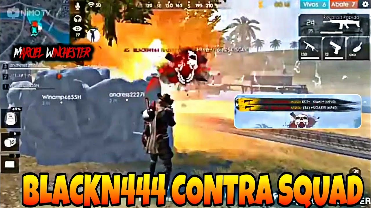 BLACKN444 MATA SQUAD DO KLAIN GAME PLAYER SOZINHO, MELHORES CLIPES