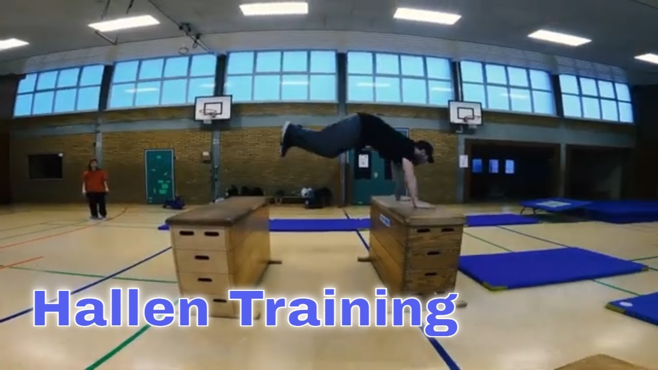 Endlich wieder in der Halle – Parkour Training🔥