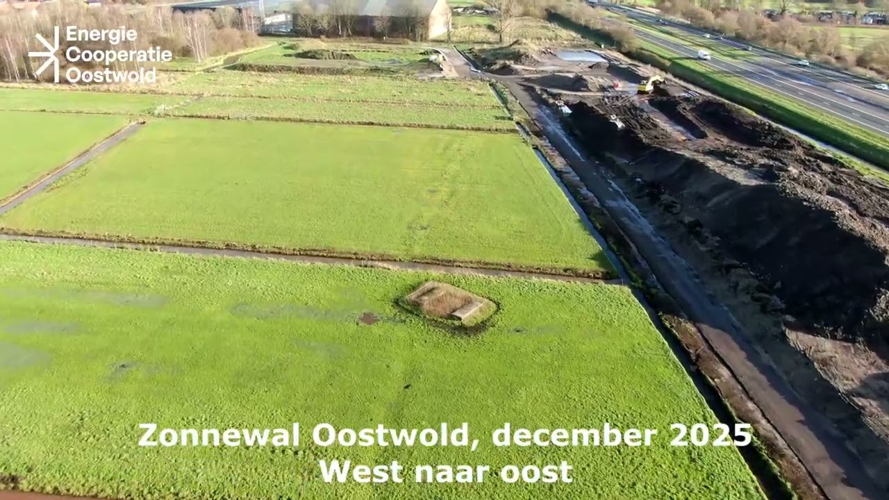 Zonnewal Oostwold, december 2025