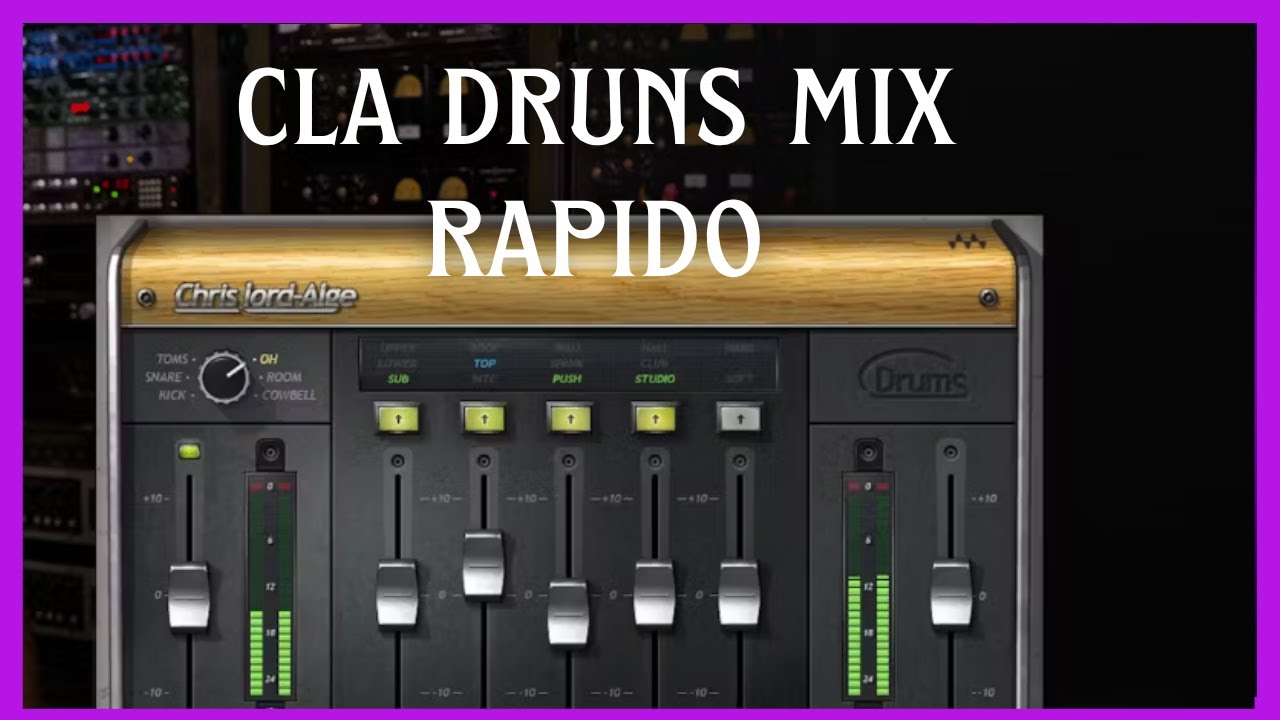 Mixando Bateria com CLA Drums da Waves: Dê Peso e Impacto Profissional à Sua Mixagem!