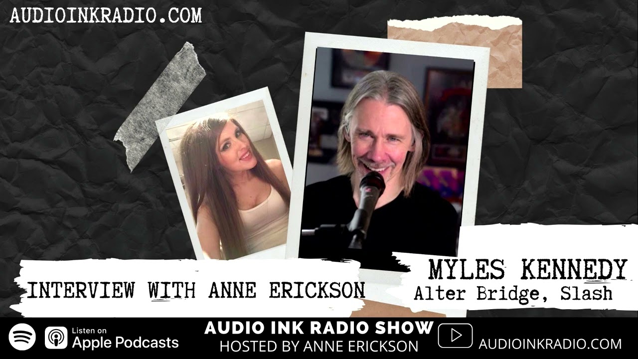 Celebrated Vocalist Myles Kennedy of Alter Bridge and Slash Talks With Anne Erickson 🎸