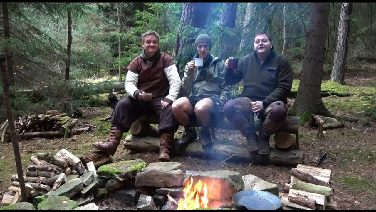 Bushcraftcamp #16 Schlageisen, Brot und römische Klagelieder.