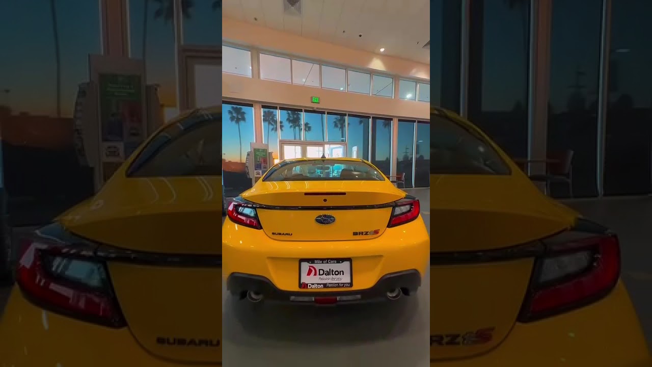 2026 Subaru BRZ Series Yellow 