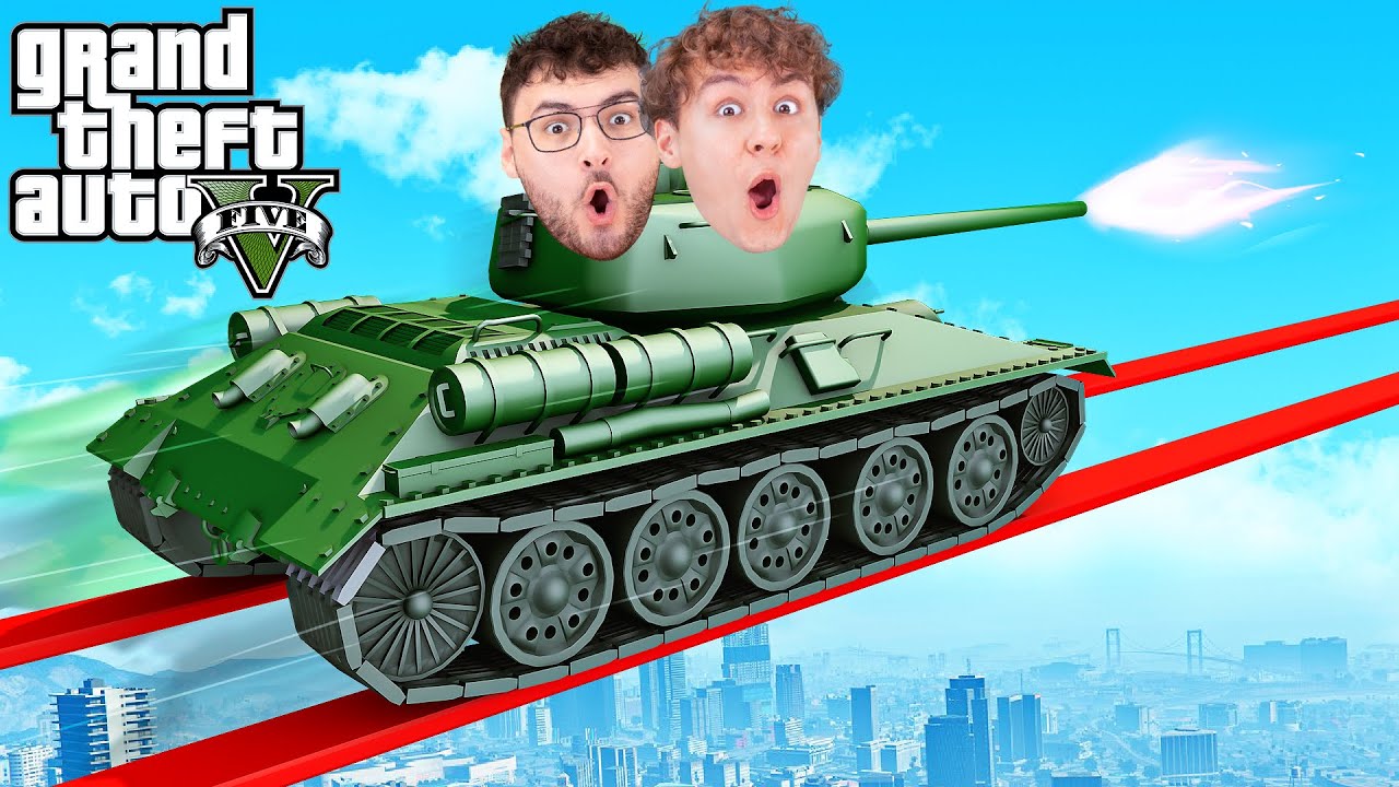 ZWEI (verrückte) PANZER FAHRER?! - GTA 5