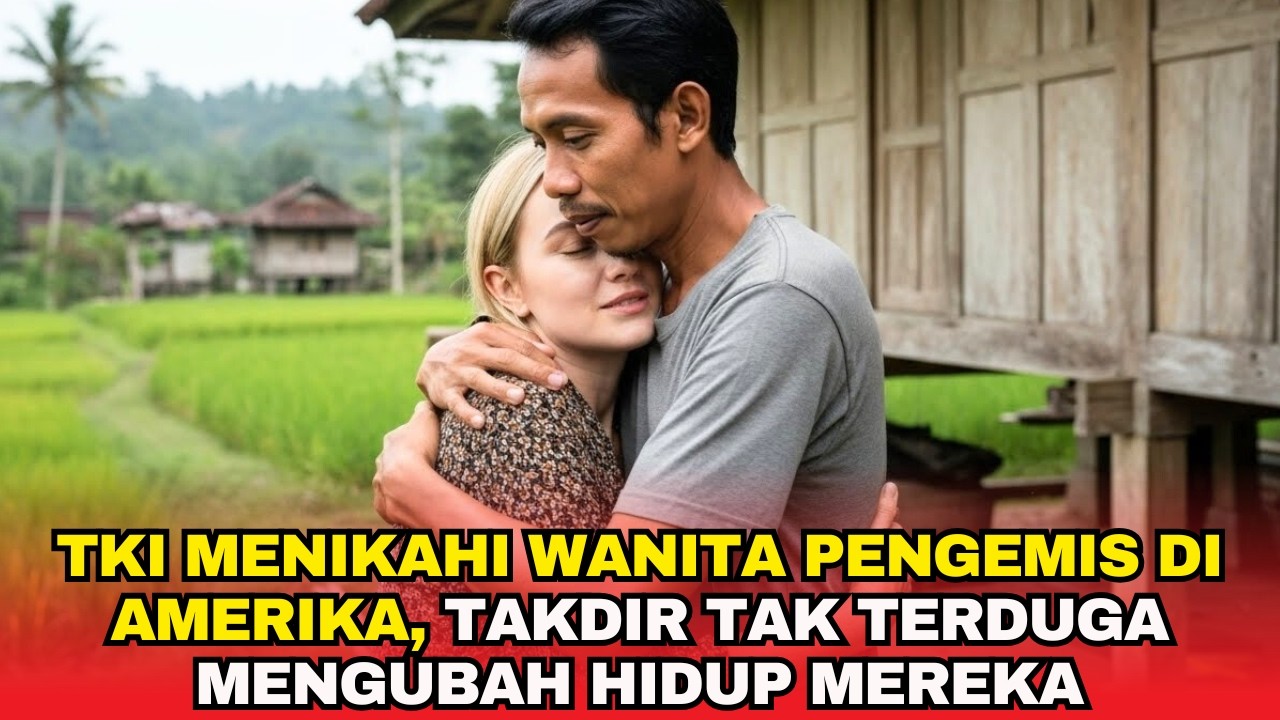 TKI MENIKAHI WANITA PENGEMIS DI AMERIKA, KEBERUNTUNGAN TAK TERDUGA MENGUBAH HIDUP MEREKA