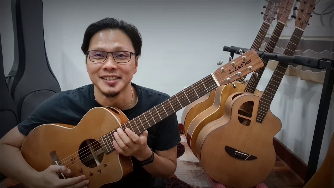 L. Luthier Cofe Light C acoustic guitar review #acousticguitar #lluthier #solidcedartop