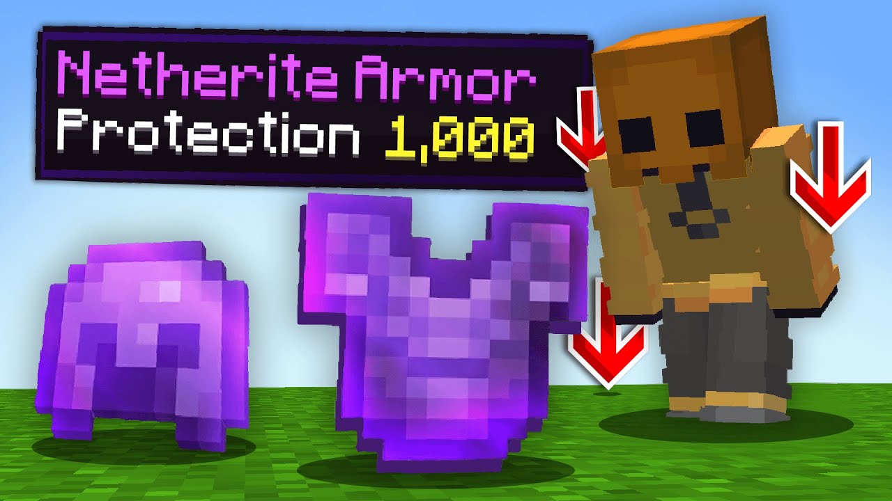 Minecraft, But Crouching Drops OP Items...