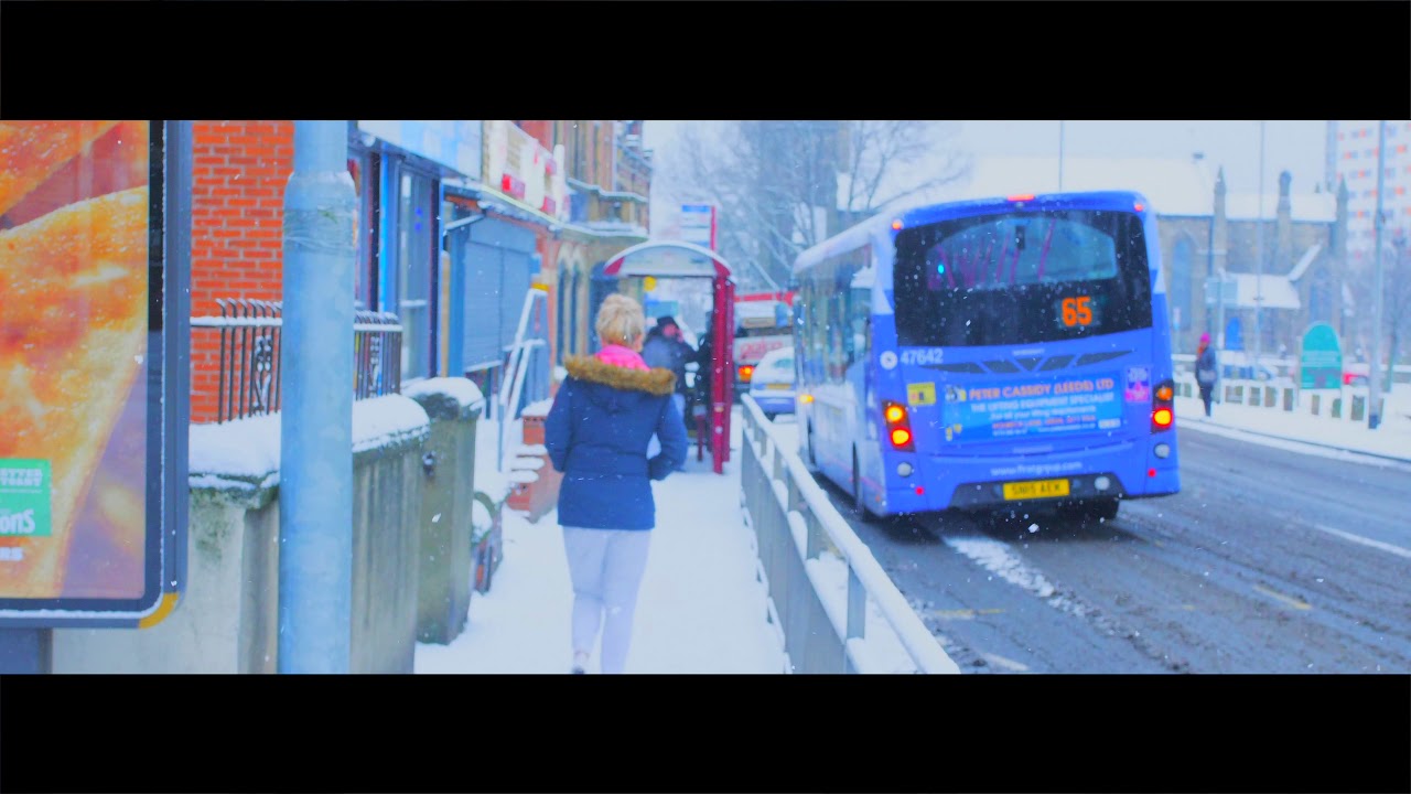 A very cold day in Holbeck Leeds