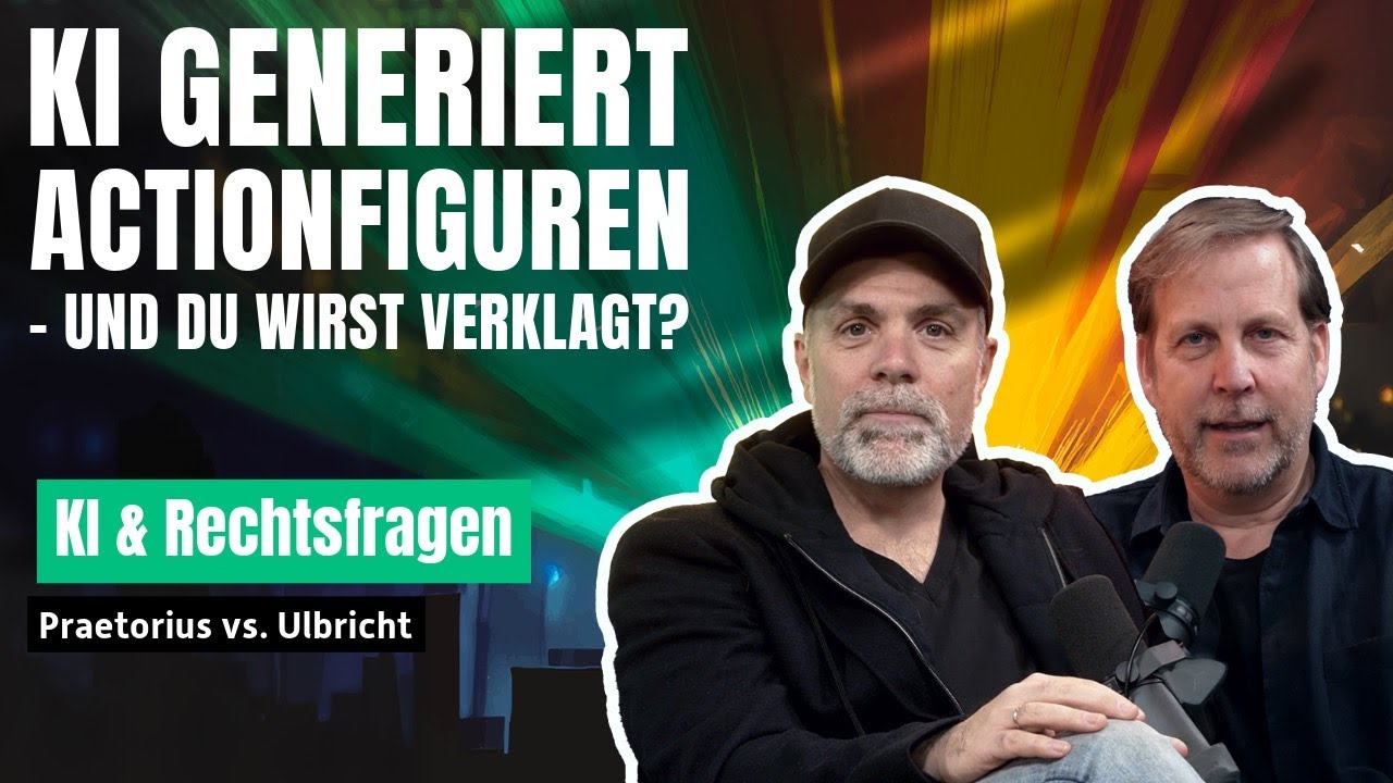 KI generiert Actionfiguren – und du wirst verklagt? Das sagt der Anwalt!