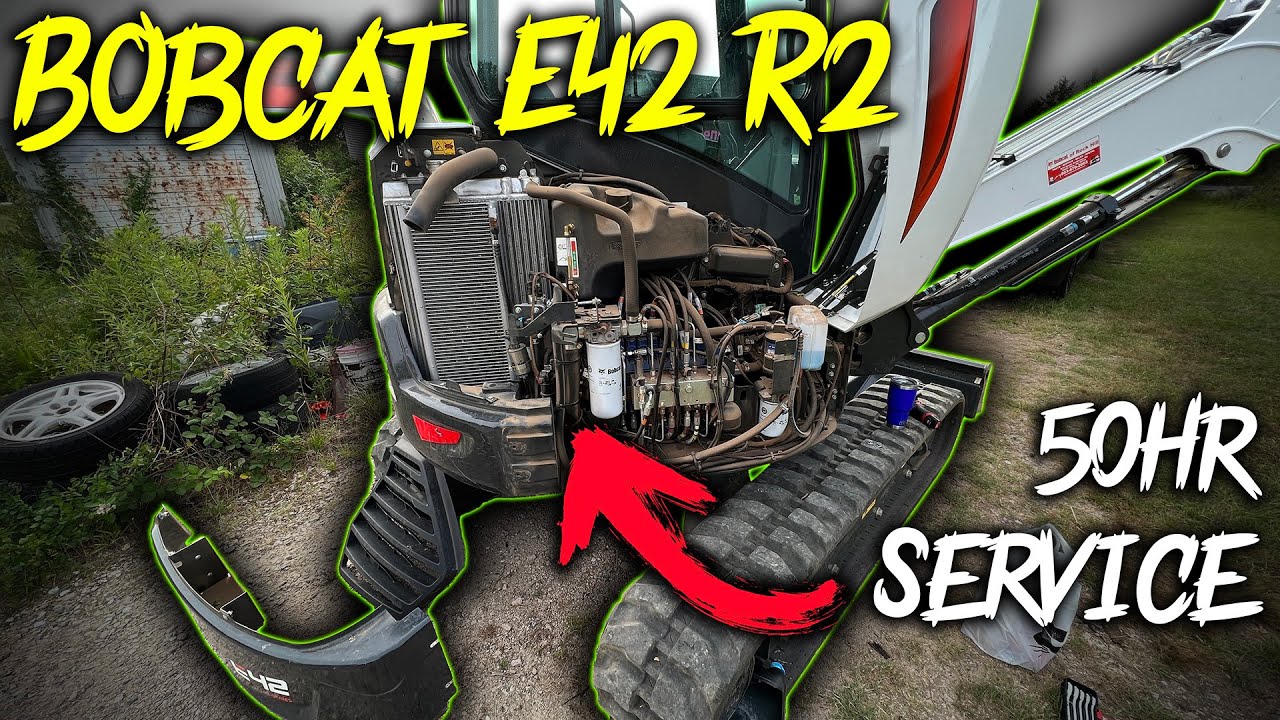 Bobcat E42 R2 Series Mini Excavator 50Hr Service! Easy As Can Be!