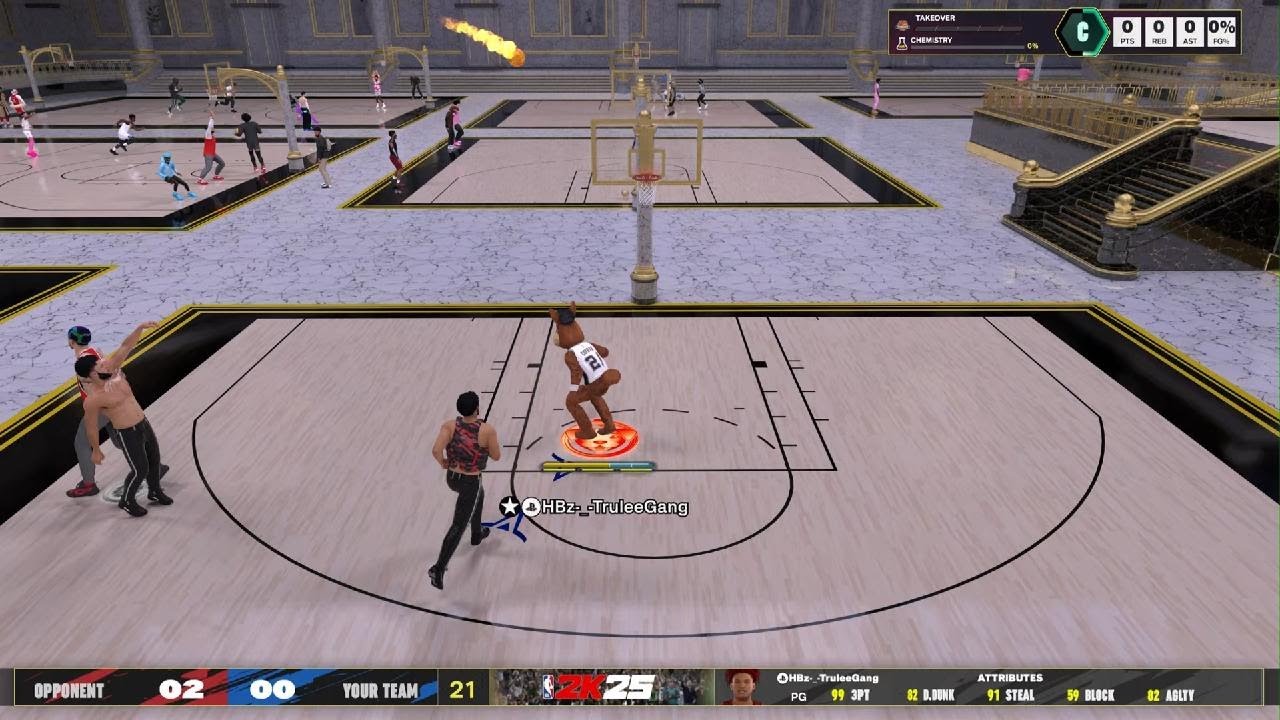 NBA 2K25 give me that 21 streak