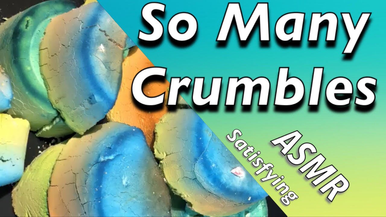 Satisfying + ASMR : Cornstarch Crumbles : Relax
