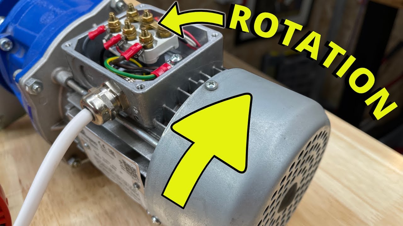 Why Do 3-Phase Motors Change Direction if Phases Are Swapped?