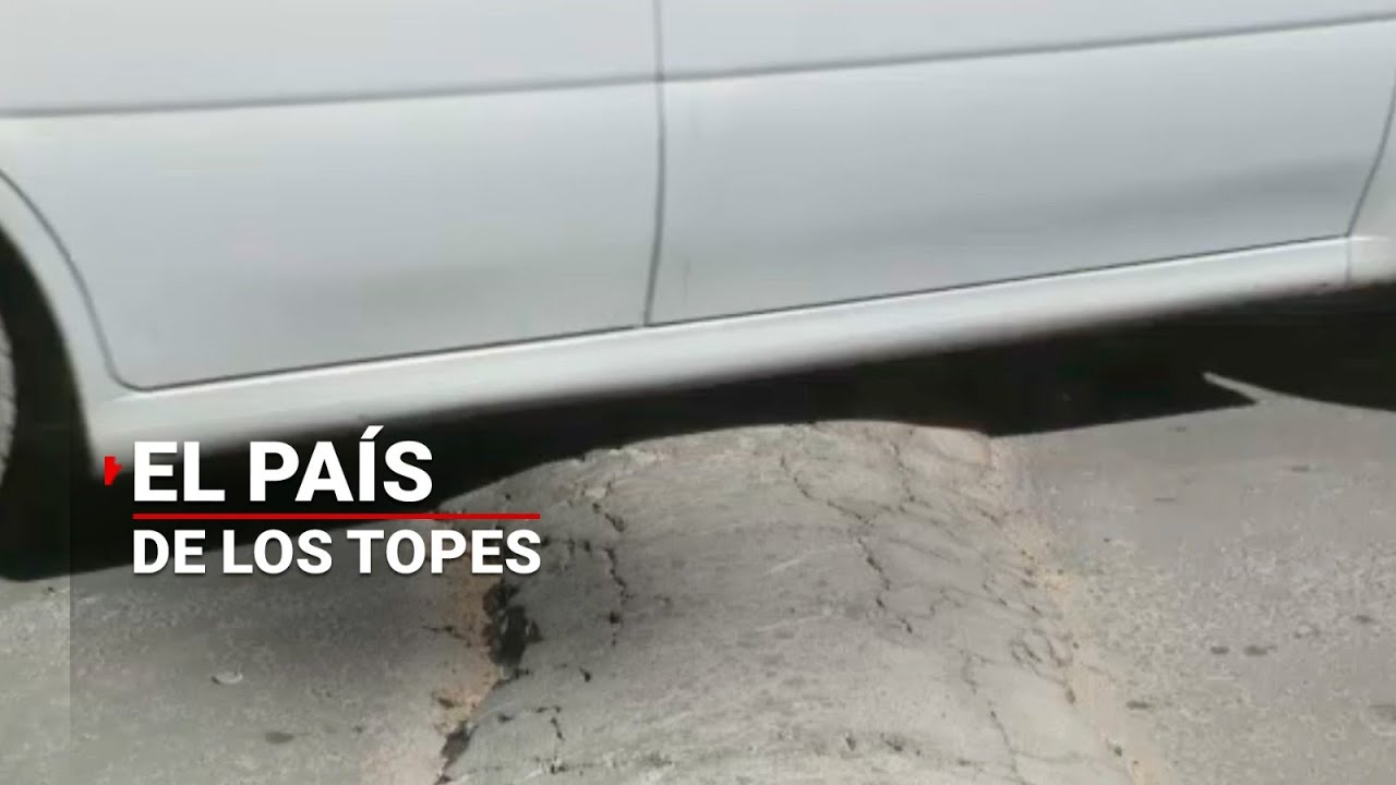 México es un país de TOPES SIN FIN y de falta de señalamientos