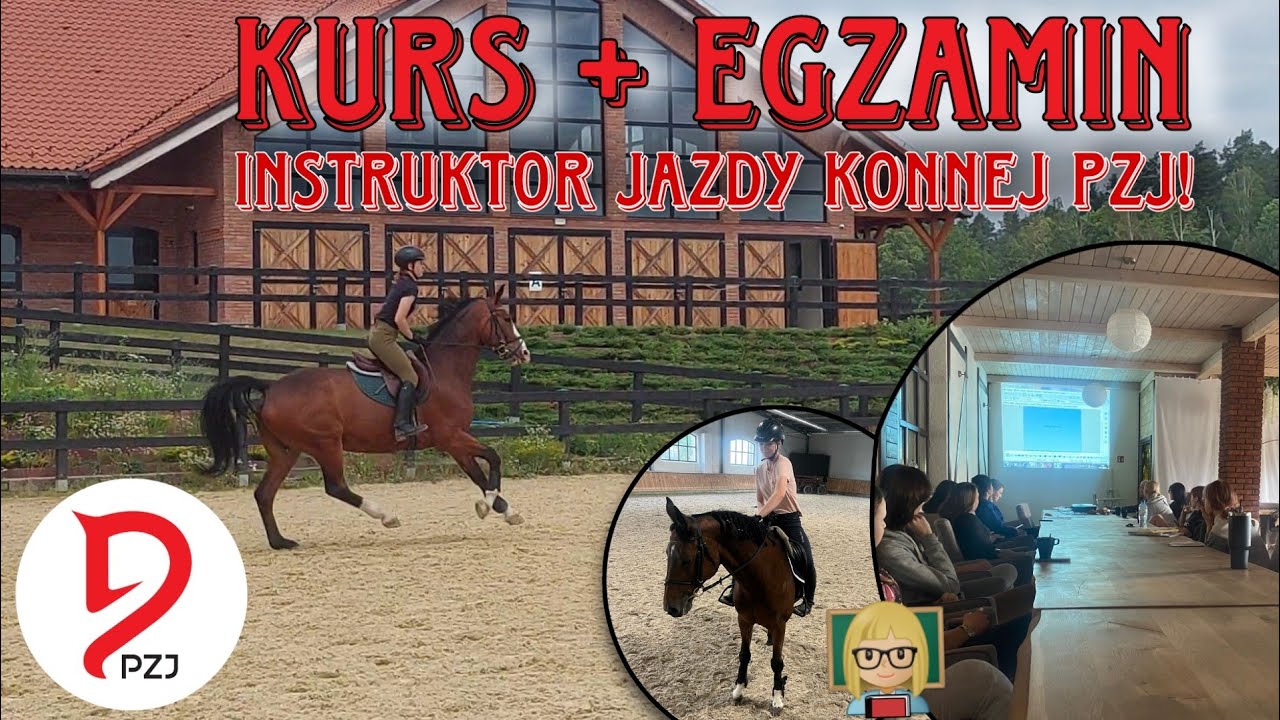 KURS, EGZAMIN INSTRUKTORA JAZDY KONNEJ PZJ || Jak wygląda?