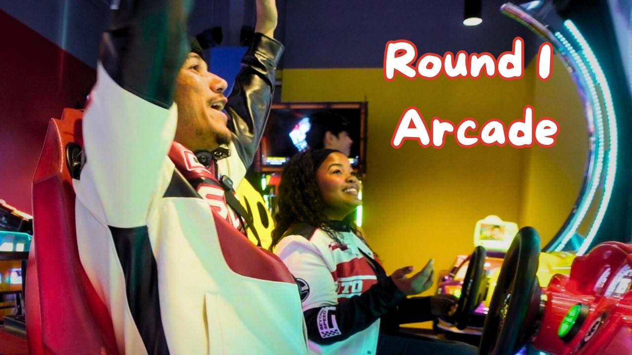 Things Got Competitive at Round 1 Arcade | Vegas Adventures Ep. 4