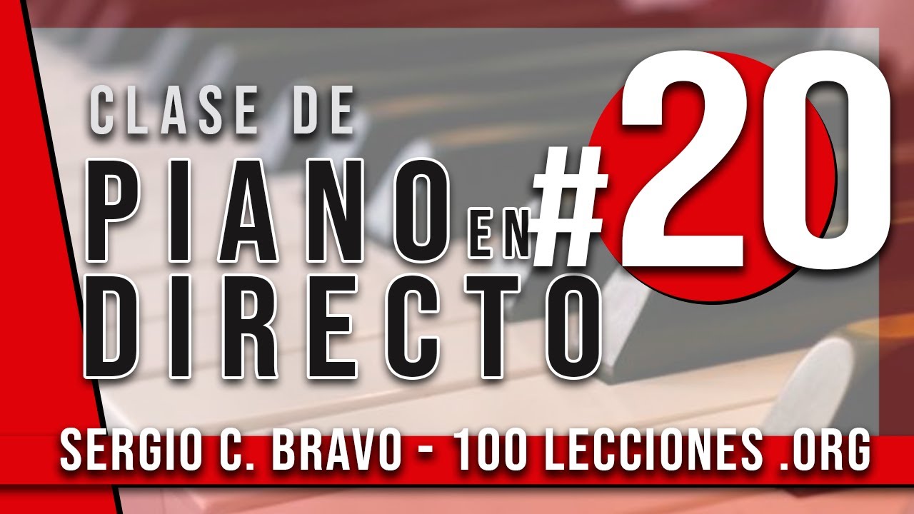 🔴 Clase de Piano #20 - Acordes y Ritmos con las dos manos.