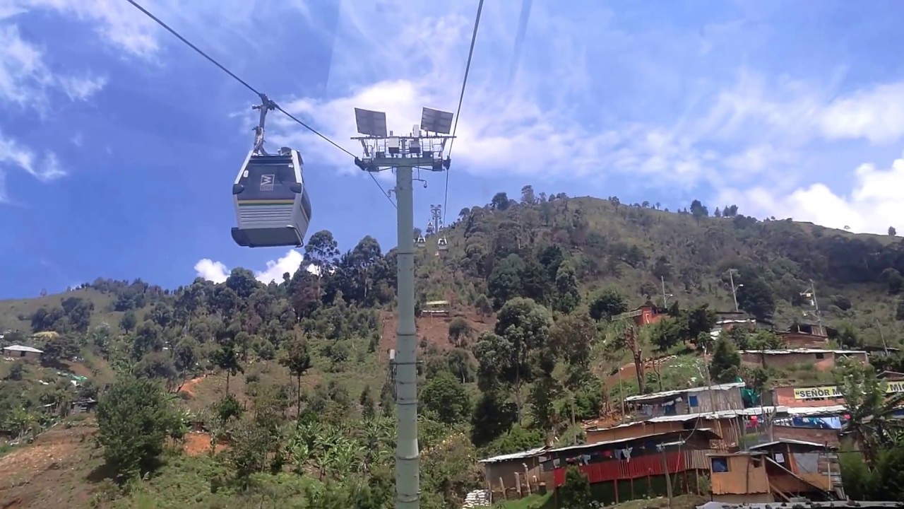 METROCABLE 🚡 HACIA PARQUE ARVÍ MEDELLÍN 💚