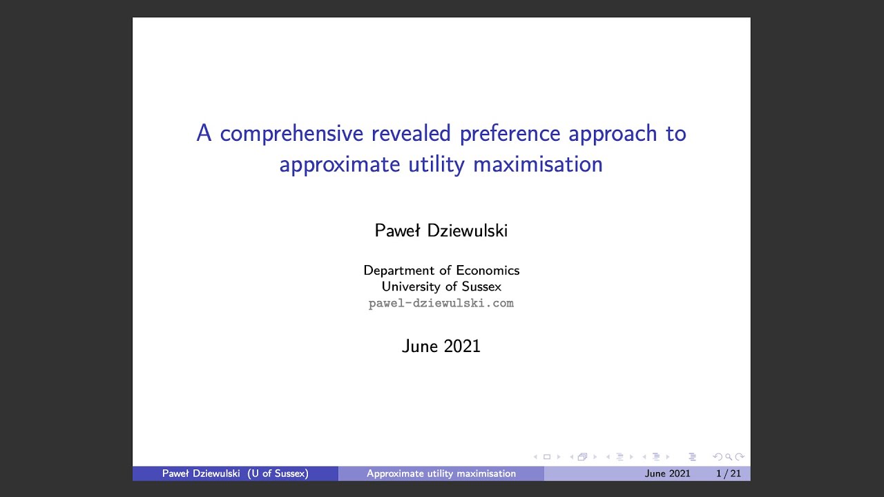 A comprehensive revealed preference approach to approximate utility maximisation