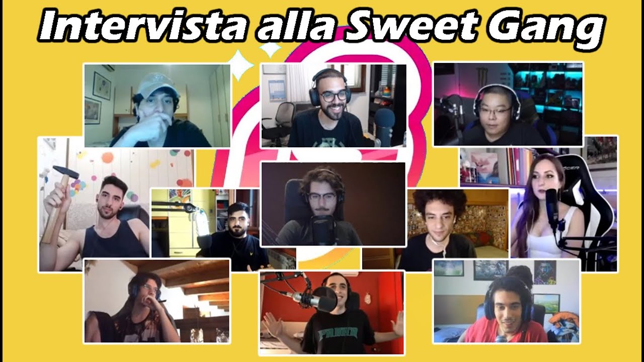 Intervista alla Sweet Gang - Dario Moccia Twitch