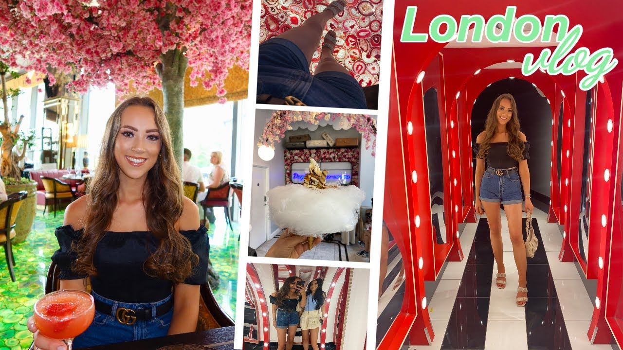 LONDON VLOG | THE IVY ASIA, MILK TRAIN CAFE, TSQ PLAYHOUSE | *Trying TikTok Instagrammable places*