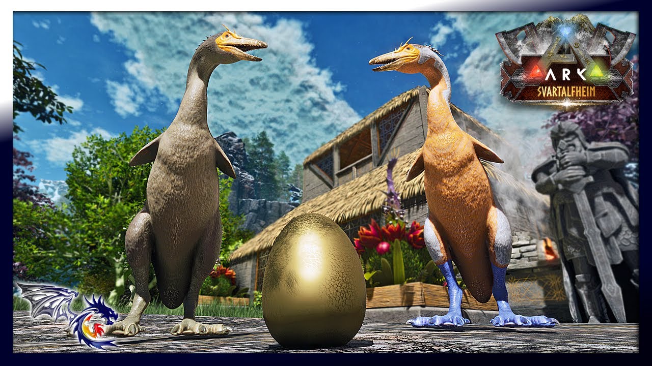 Taming Hesperornis For Golden Eggs | ARK: Svartalfheim Ascended #7