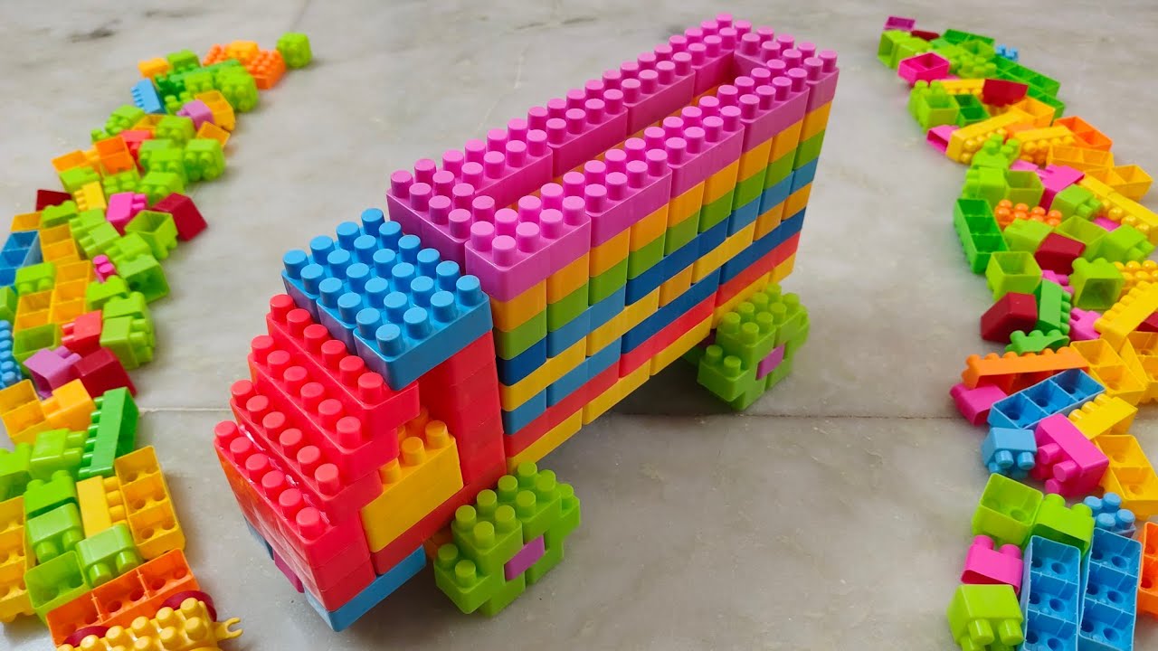 Satisfying DIY Truck ASMR/Building Blocks/block game/lego building blocks#asmr#buildingblocks#lego