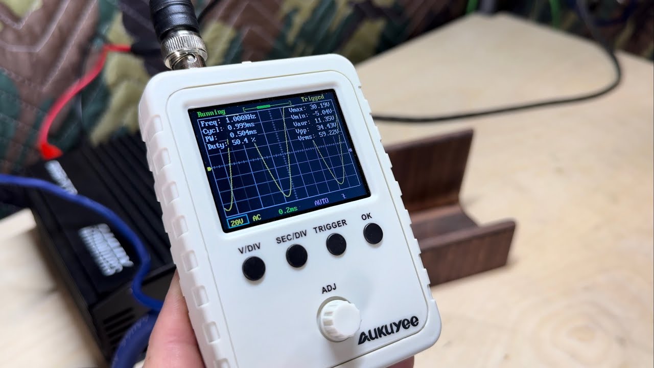 Aukuyee Mini DSO for setting amp gains