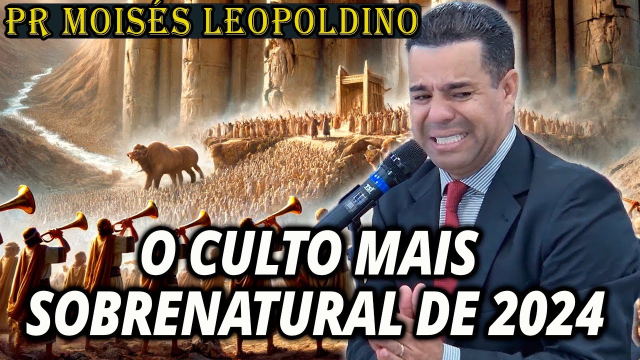 Pr Moisés Leopoldino: Deus Lhe Deu Uma Buzina e Uma Tocha - Pregação Evangélica Impactante 2024
