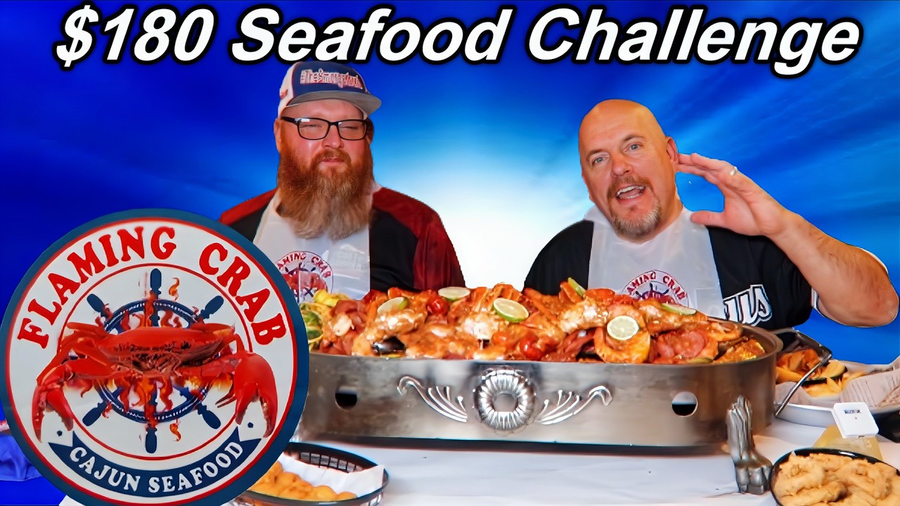 MASSIVE SEAFOOD BOIL CHALLENGE