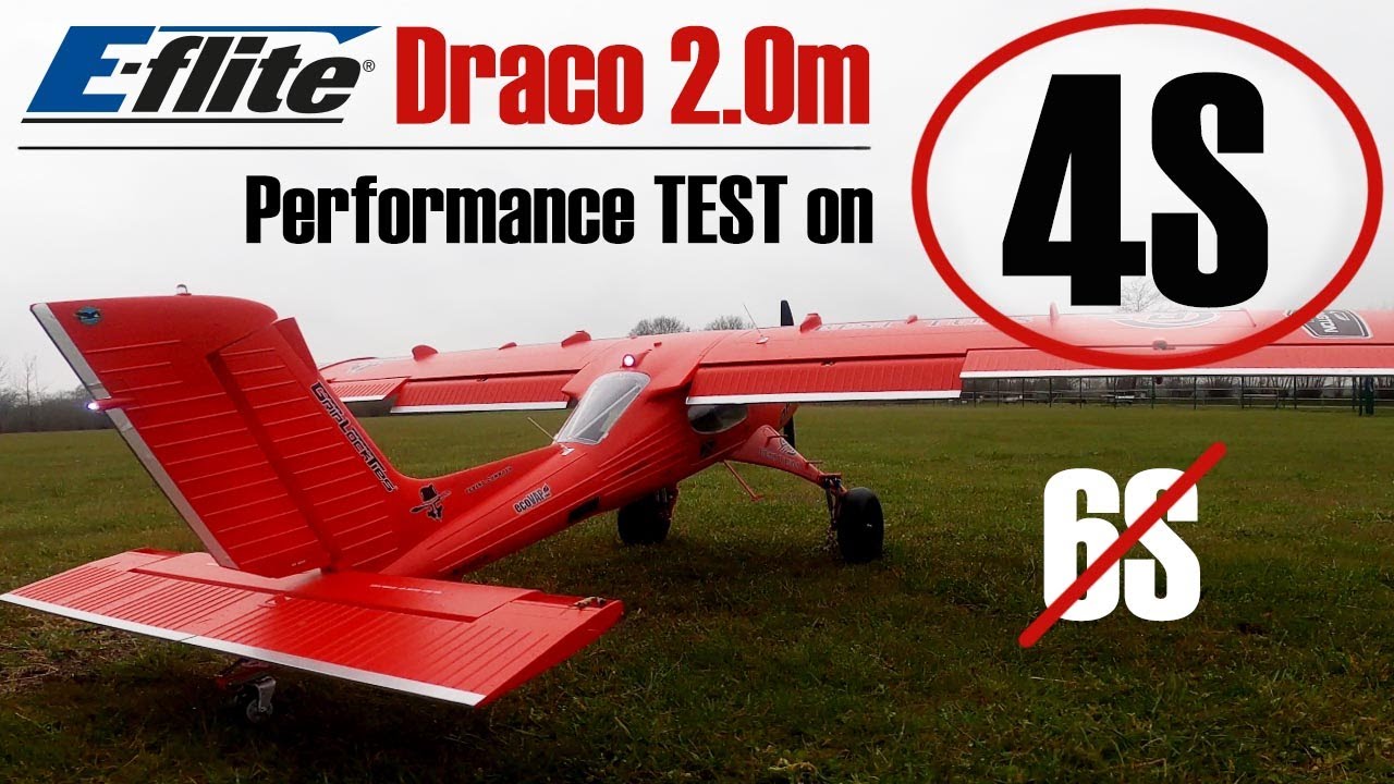 E-flite Draco 4S Performance Test, deutsch (german), EFL12550 EFL12575 by Horizon Hobby