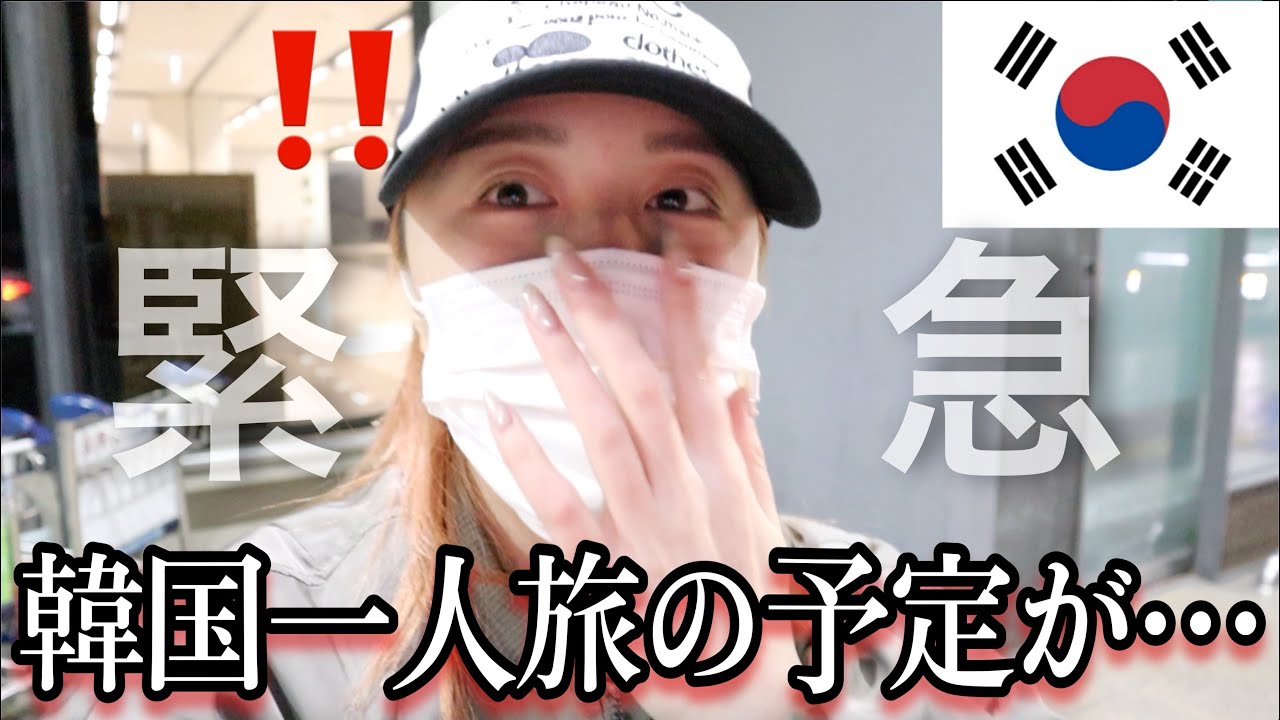 【韓国旅行】緊急で動画まわしてます。