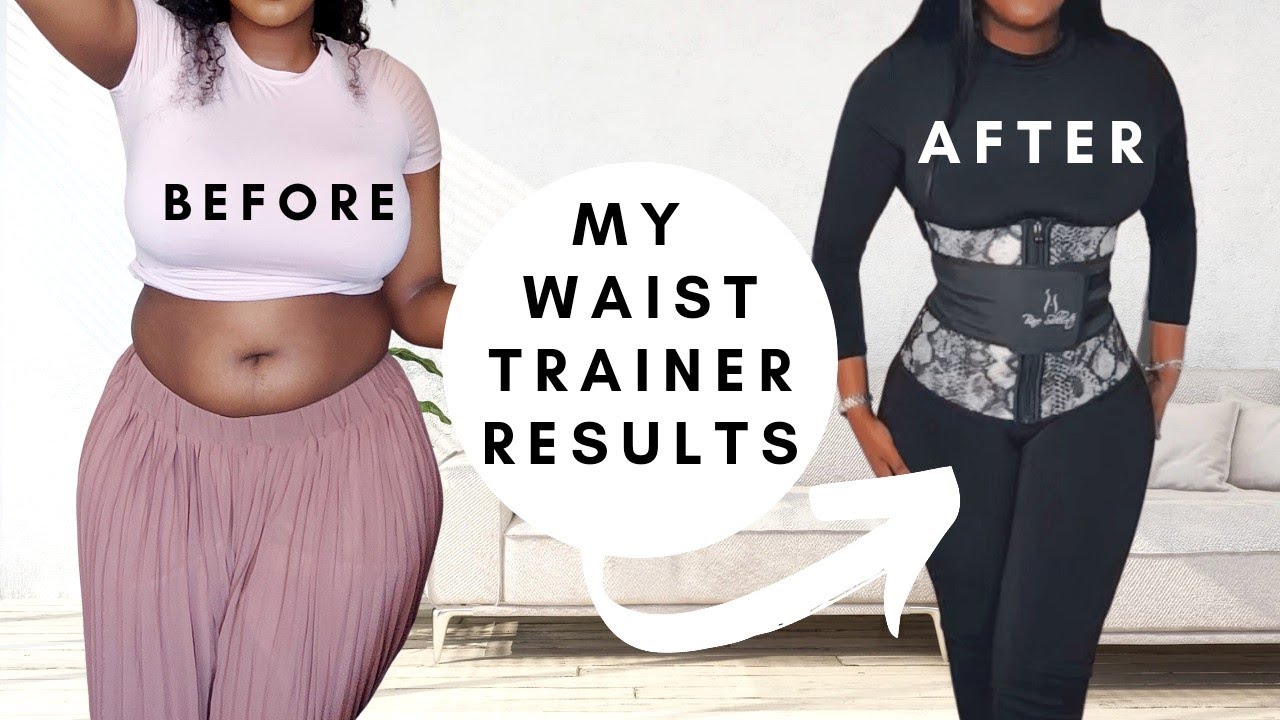 MY WAIST TRAINER RESULTS | Before and after